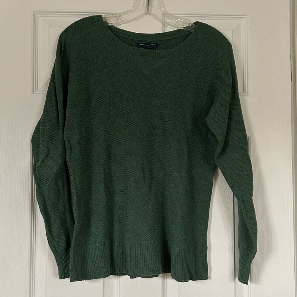American Eagle green sweater